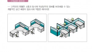 고객상담부 레이아웃